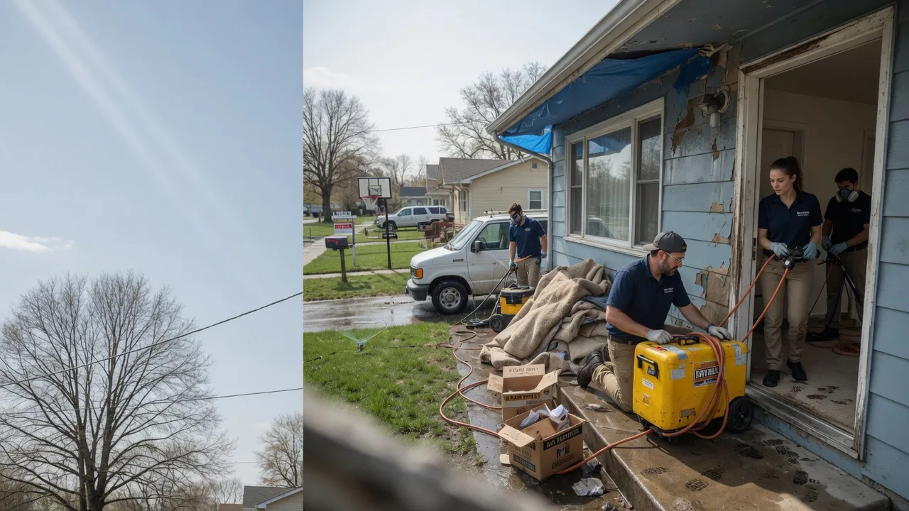 Basement Flood Cleanup in Spivey, KS near me